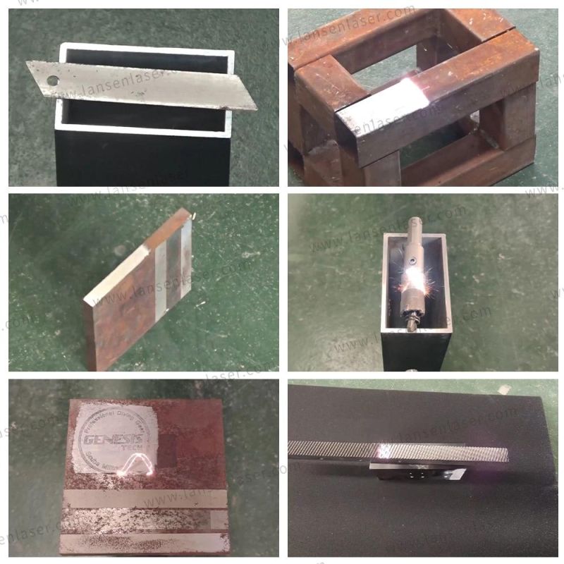 100W Oil Metal Rust Paint Remover Fiber Laser Cleaning Machines