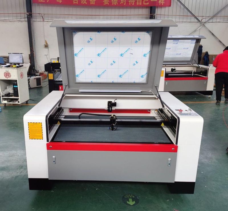 Hardboard Paper Wood Acrylic CNC Laser Cutting Machine 1390