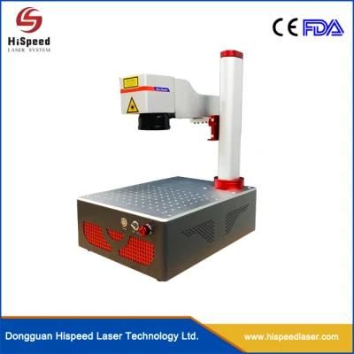 Hyperfine Marking Air Cooling Pattern Laser Engraving Machine with Alumimun Alloy