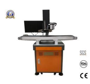 CCD Camera Auto Identifying &amp; Positioning Fiber Laser Engraving Marking Machine for Ultra Small Parts and Letters Marking
