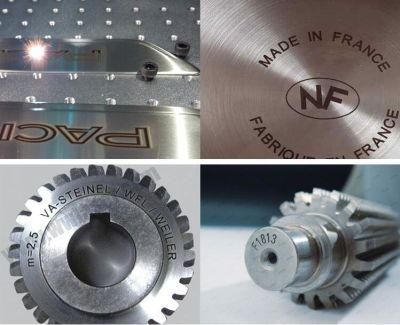 Hispeed Compact Fiber Laser Marking Engraving Machine for Metal/Plastic/Rubber/PVC