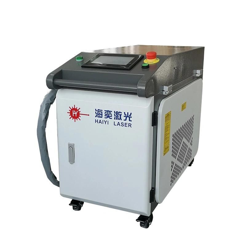 Portable Manual Metal Steel Mold Removal Painting/Oxide 1000W 1500W Laser Cleaning Machine Price Laser Rust Removal for Sale