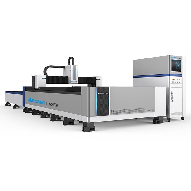 High Speed Hot Sales Raycus Fiber Laser Source Open-Type Fiber Laser Cutting Machine