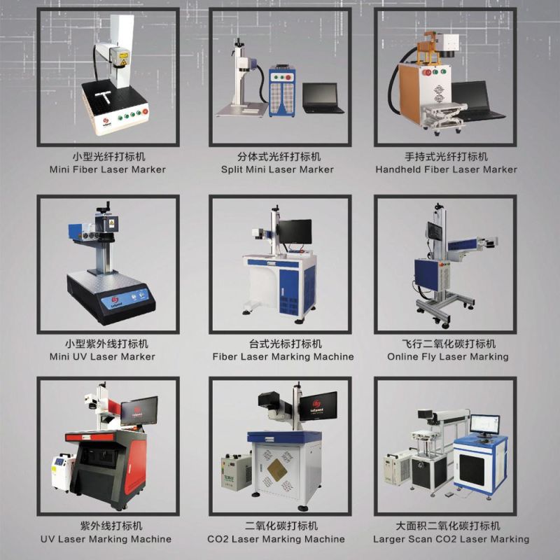Stable Performance Fast Marking Speed Factory Selling Bottle Cap Plastic Glass UV Laser Marking Machine
