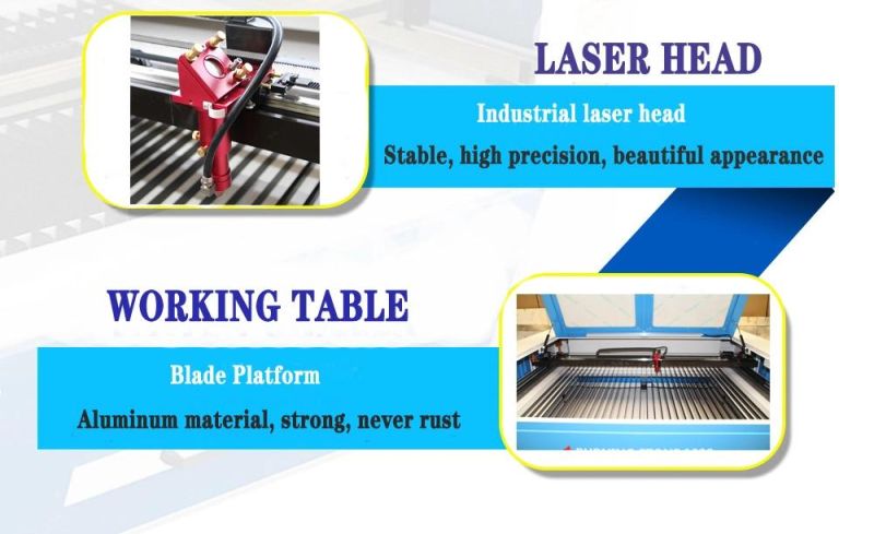 Factory Price CO2 Laser Cutting and Engraving Machine 6090 for Rubber Acrylic Ston Wood Cutting Machine