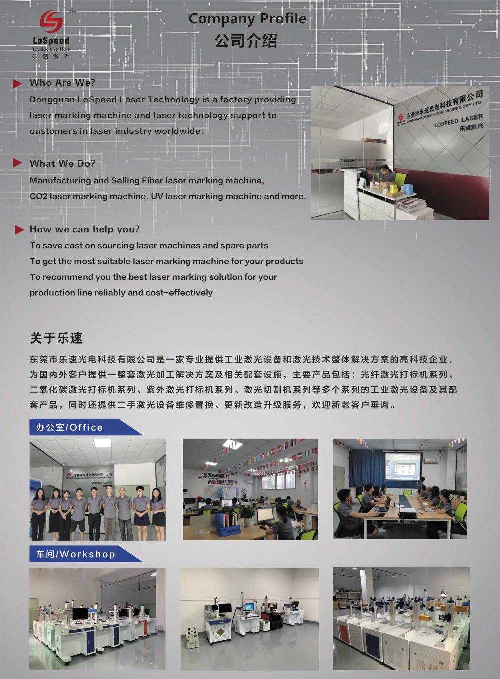 Portable Laser Marking UV Printing Machine of Plastic