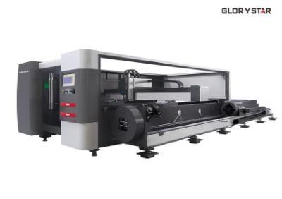Packaged by Plywood Equipment Tube Combine Laser Cutting Machine for Stainless Steel Carbon