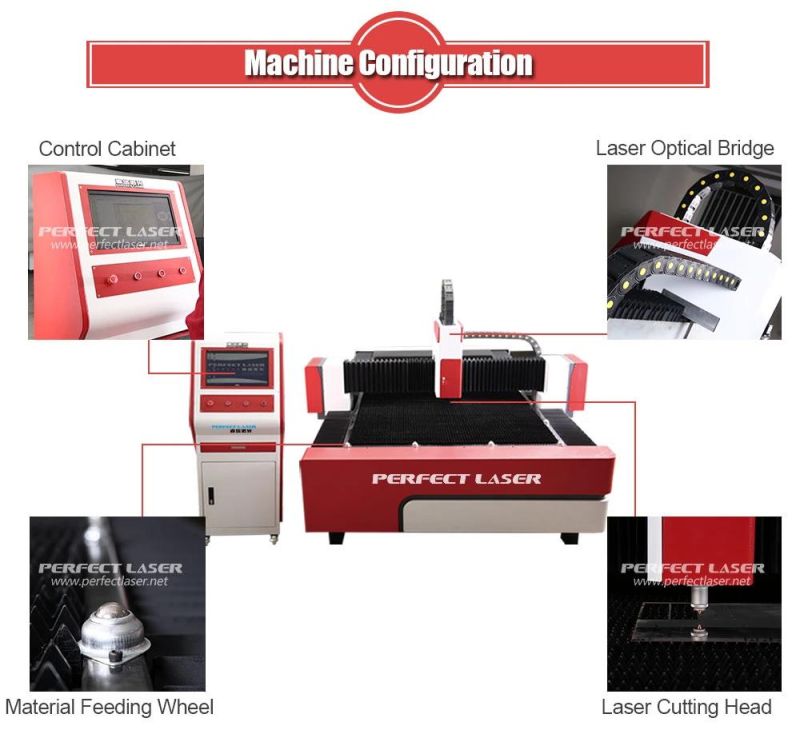 Metal Sheet CNC Fiber Laser Cutting Machine with Ipg Raycus Max Laser