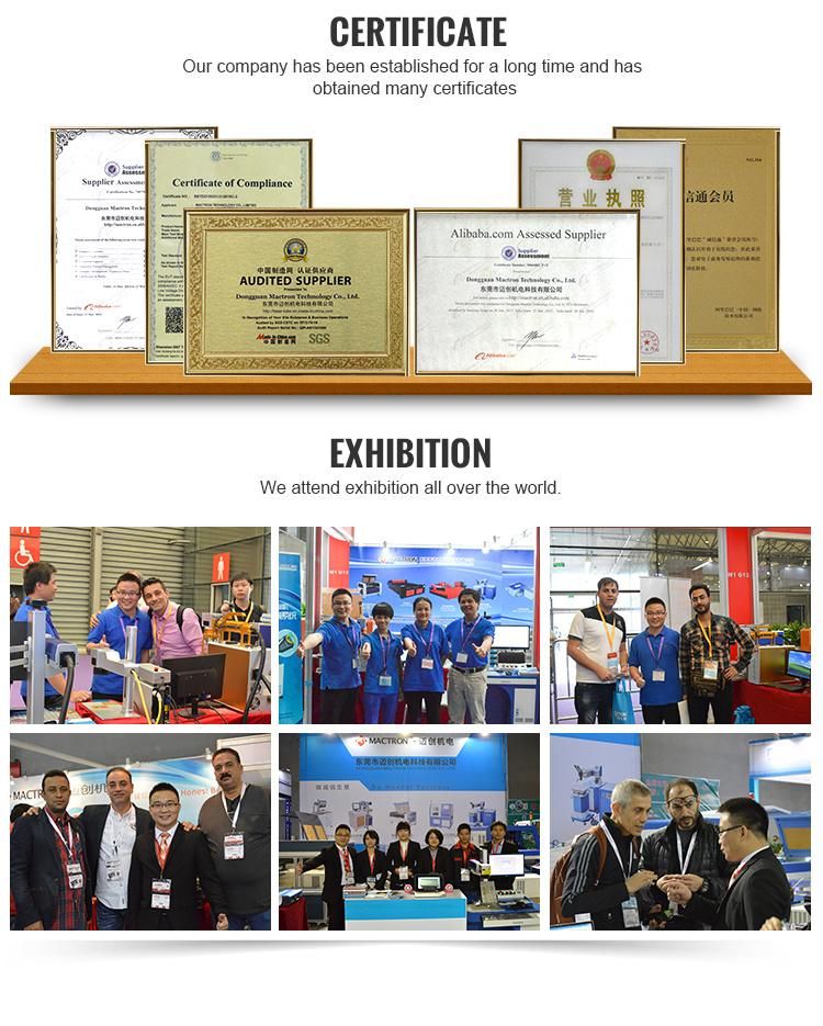 Factory Customized CO2 40W 60W 80W 100W 150W Model Laser Cutting Machine for Cutter