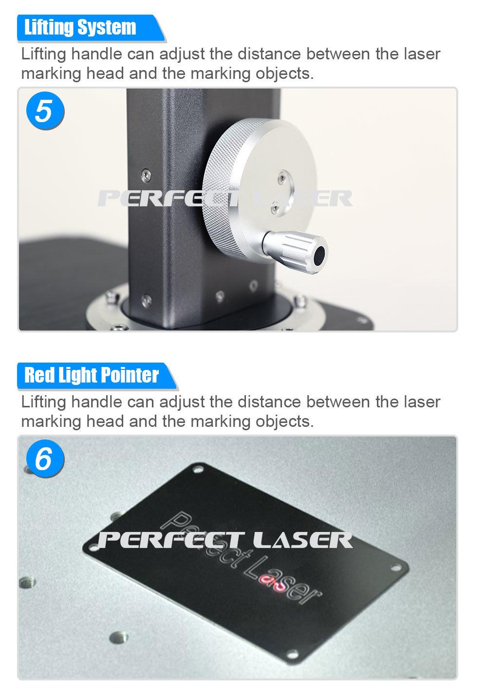 20W 30W 50W 100W High Speed Mini Fiber Laser Marking Machine
