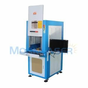 China Factory Enclosed 20W Fiber Laser Marking Machine for Stainless Steel Aluminium Carbon Steel