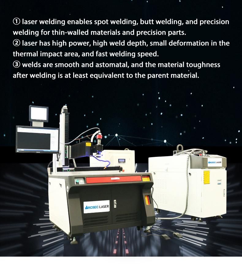 Laser Double Pulse 500W Laser Welding Machine with CE