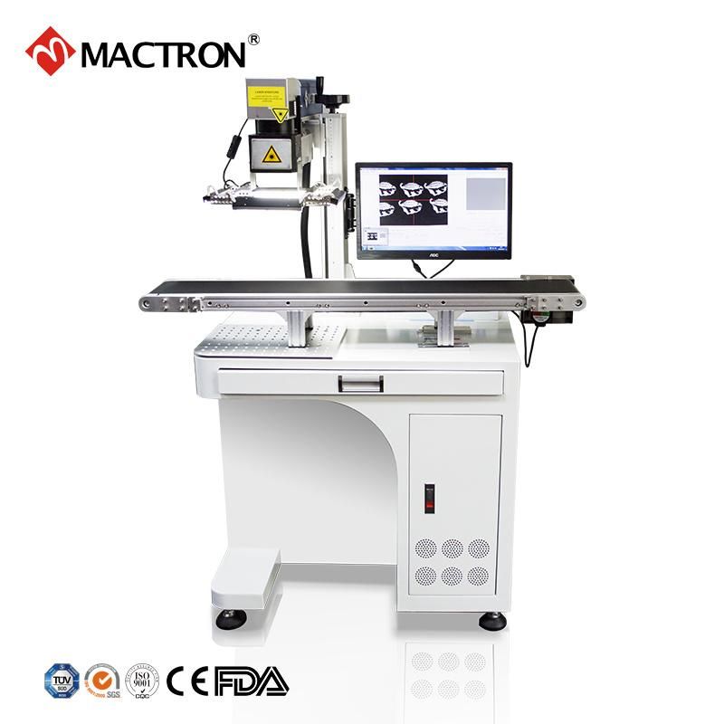 CCD Fiber Laser Marking Machine with Ipg Laser Generator