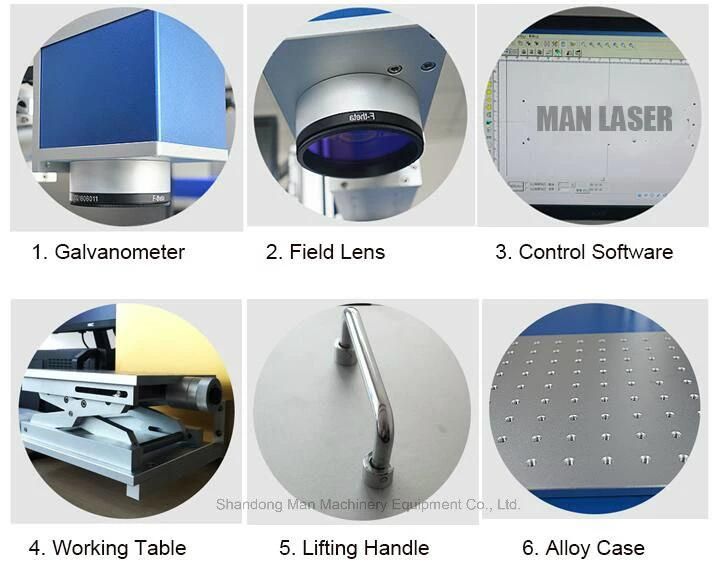 Lightweight Handhold Mini Desktop Fiber Laser Marking Machine