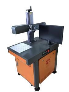 Deep Engraving Titanium Alloy Metal Steel Mini Portable 3D Mopa 30W Fiber Laser Marking Machine