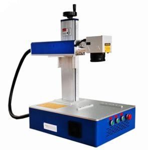 Portable 20W 30W 50W Metal Engraver Fiber Laser Marking Machine Factory Price