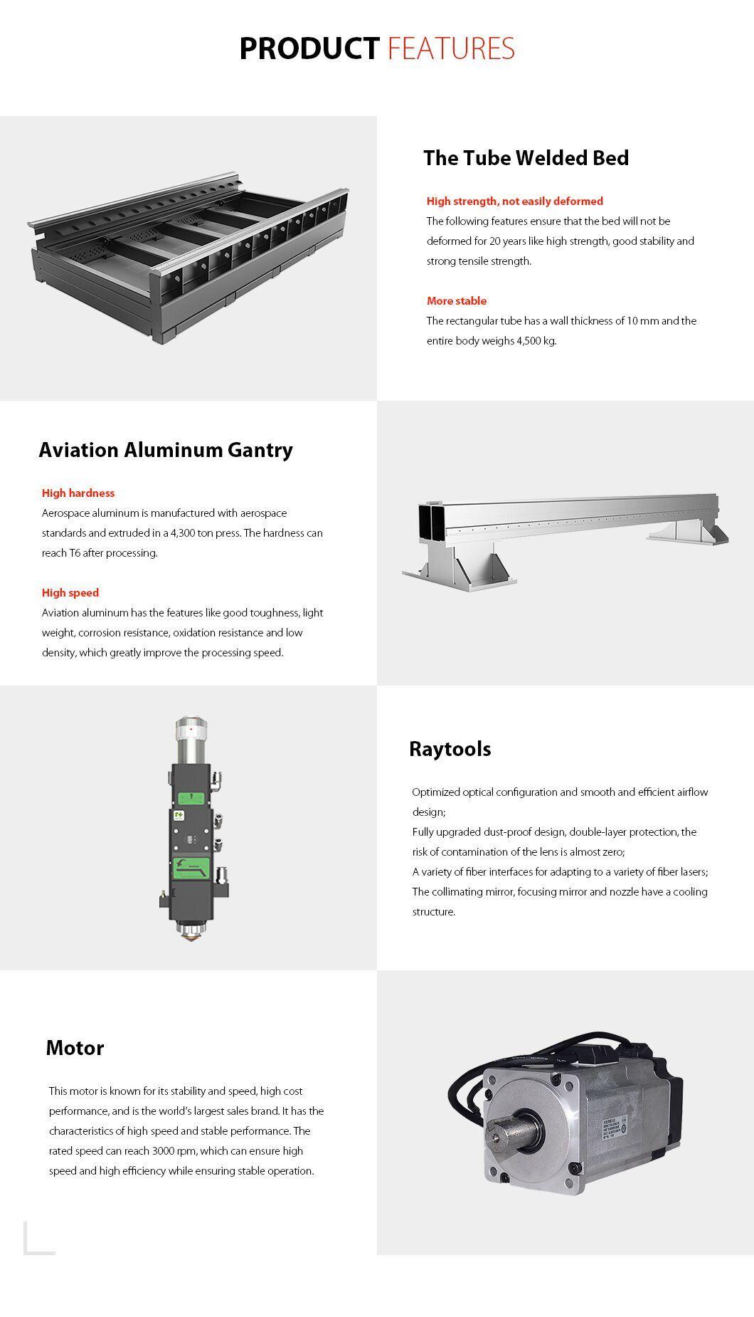 High Accuracy Easy Operation CNC Machine for Sheet and Tube Cutting Engraving CNC Laser Cutter