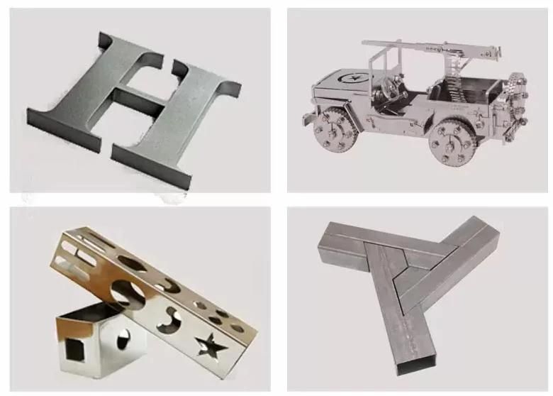 Zpg Laser Tube Cutting Machine High-Precision for Stainless Steel/Carbon Steel/Aluminum Alloy 4000W