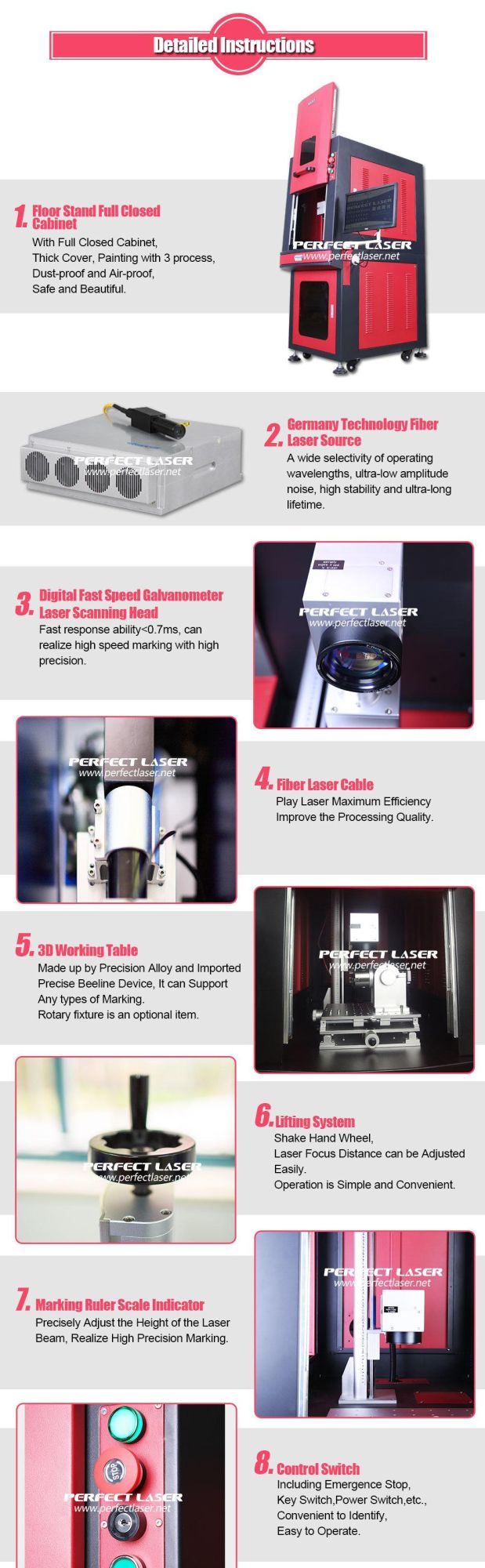 Pedb-500 Full Enclosed Jewelry Ring Laser Engraving Marking Machine