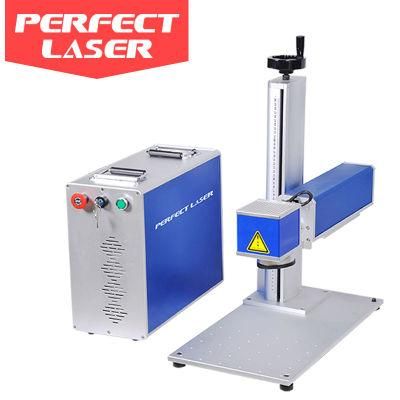 10W 20W 30W Metal Pen Ring Rotary Laser Marker Fiber Laser Marking Machine