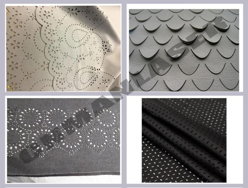 CNC CO2 PVC Wood Cutting Screen Protector Laser Cutter Machine for Textile Fabric Cloth