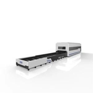 Metal Laser Cutting Machine, Double Mesa Fiber Cutting Machine, Protective Cover High Quality High Power Laser Cutting Machine