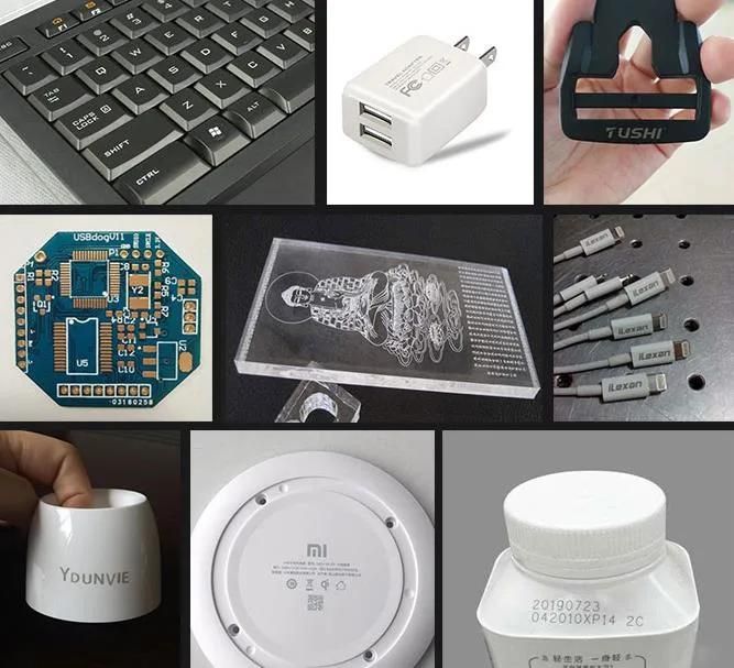 20W Fiber Laser Marking Machine for Metal Jewelry Making Machine Logo Printing Chain Bracelets