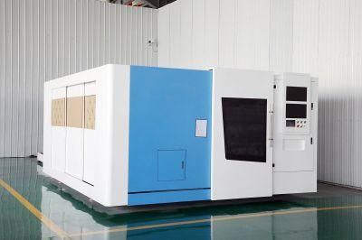 CNC Fiber Laser Cutting Machine with Raycus Ipg Optional 500W 1000W