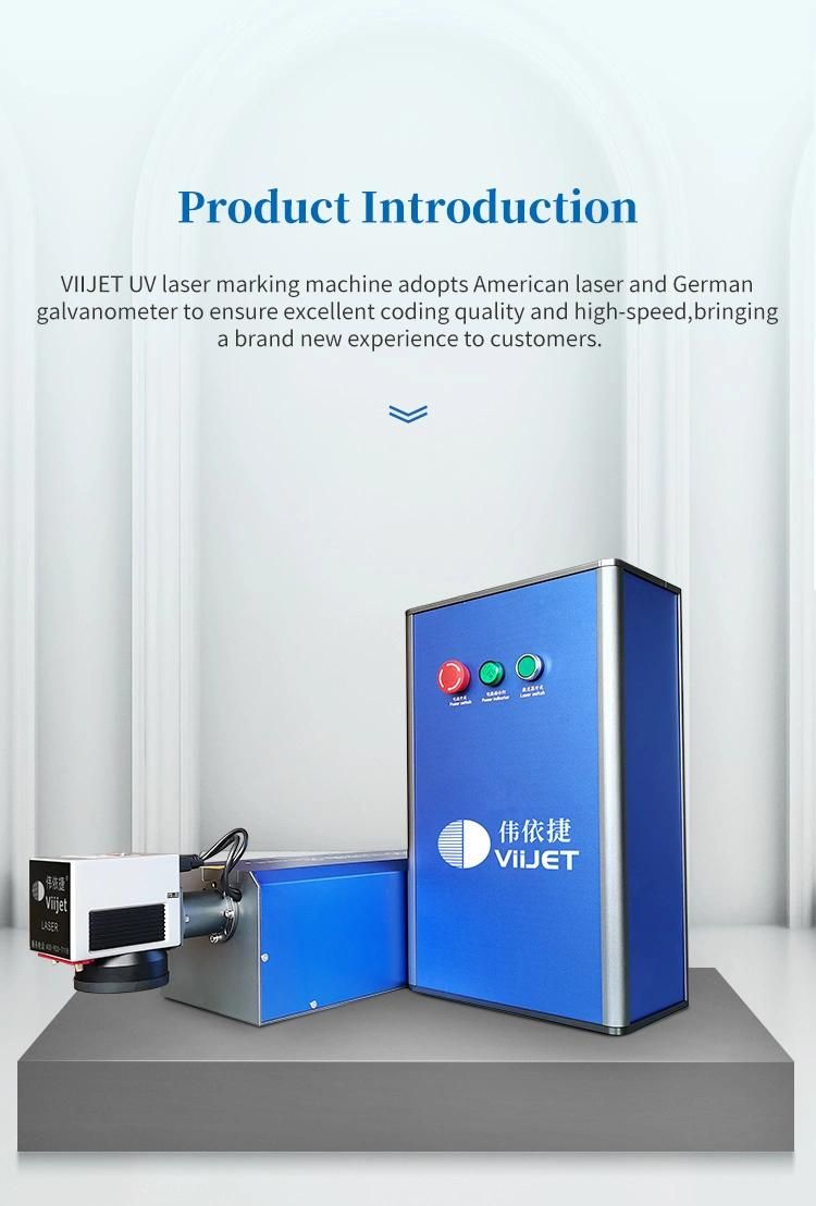 Logo/Mark Marking Machine for Gifts&Decorations; UV Laser Marking Machine
