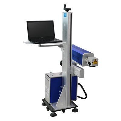 Dapenglaser Production Line Data Coding Expire Date Printing CO2 Galvo Laser Marking Machine