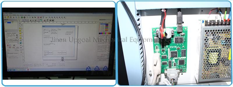 High Precision Ultraviolet Laser Marking Machine for Lens/White Plastic/Sunglasses