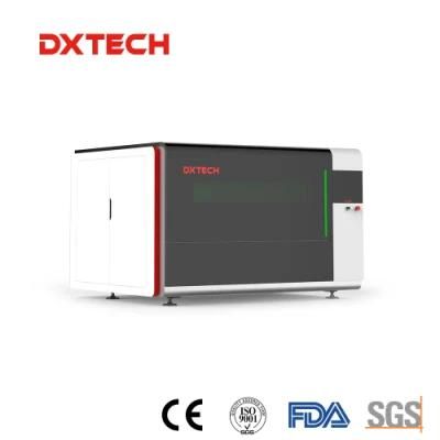 Factory 0.4-20 mm High Precision Laser Cutting Machine for Plate Stainless Steel Carbon Steel Aluminum Copper Middle Size 4000 W