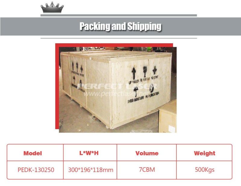 Plastic/Wood /PVC Board/Acrylic Laser Cutting Machine for Hot Sale