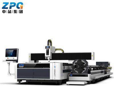 Pipe and Sheet Laser Cutting Machine for Stainless Steel Carbon Steel Round, Rectangle Pipe Sample