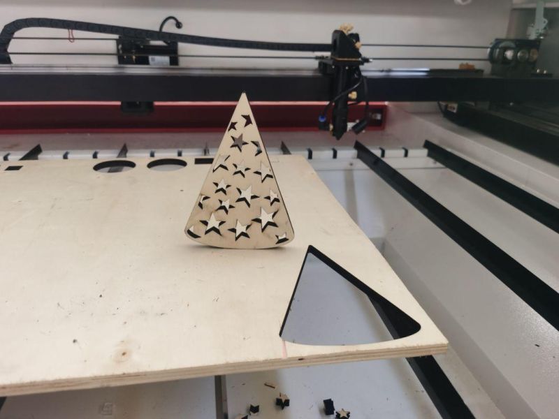 CO2 80W 100W 200W CNC Laser Wood Acrylic Leather Fabric Cutter