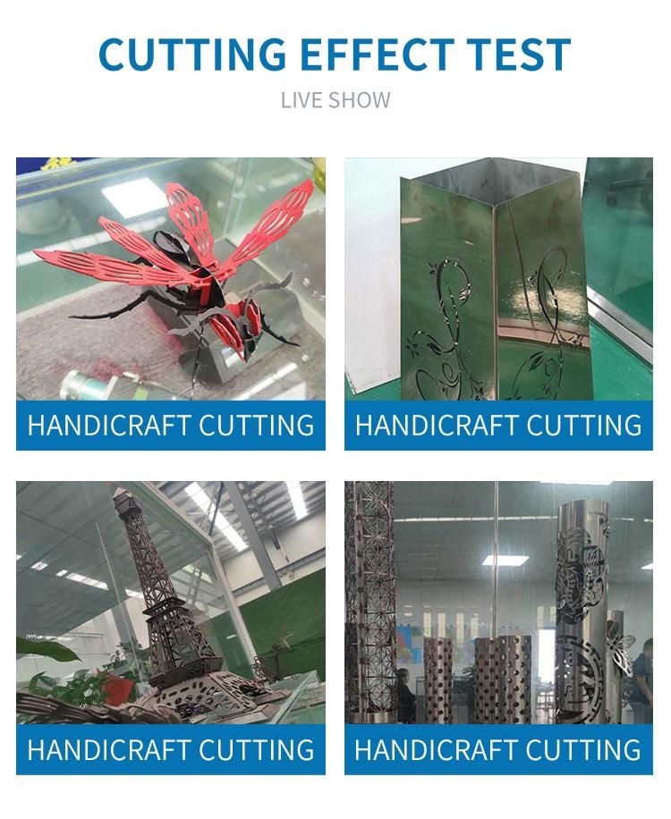 Used Metal Pipe Tube Laser Cutting Machine 6m Fiber Laser Cutting Machine for Carbon Steel