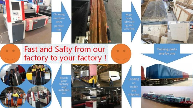 Large Format of 6015 Pipe Sheet Fiber Laser Cutting Machine