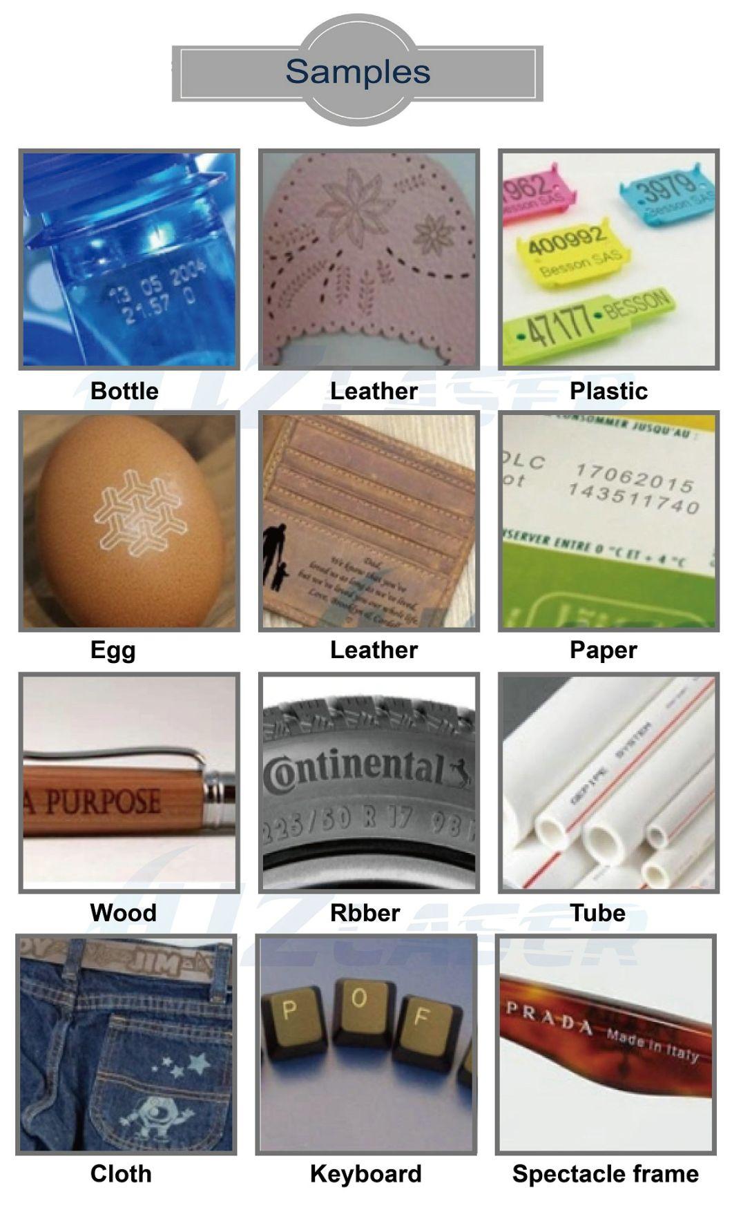 30W 60W Plastic Bottle Wood Engraving Cloth Cable Portable CO2 Laser Marking Machines