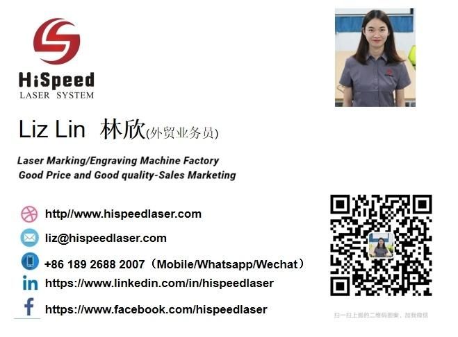 Hispeed CNC Fiber Laser Marking Machine Dongguan Manufacturer FDA CE