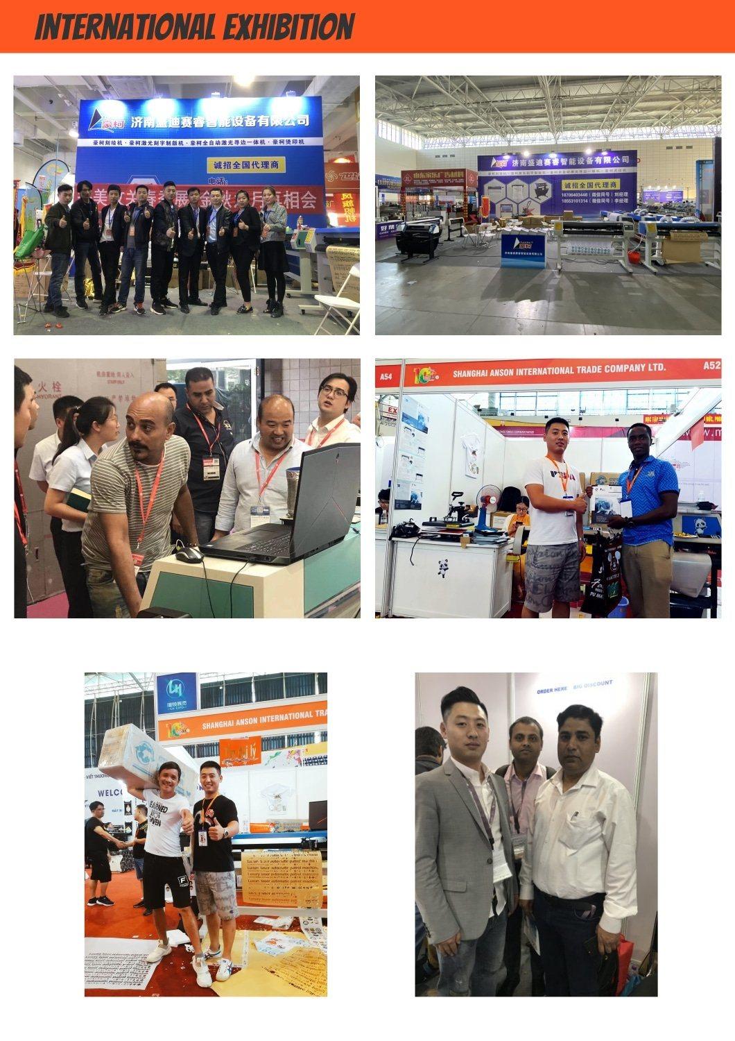 1380mm CCD Auto Registration Mark Cutting Plotter with Laser and Blade for Sticker /Paper and Soft Material