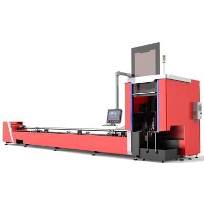 Tube and Pipe 2060 CNC Metal Fiber Laser Cutting Machine Aluminum Copper Ss