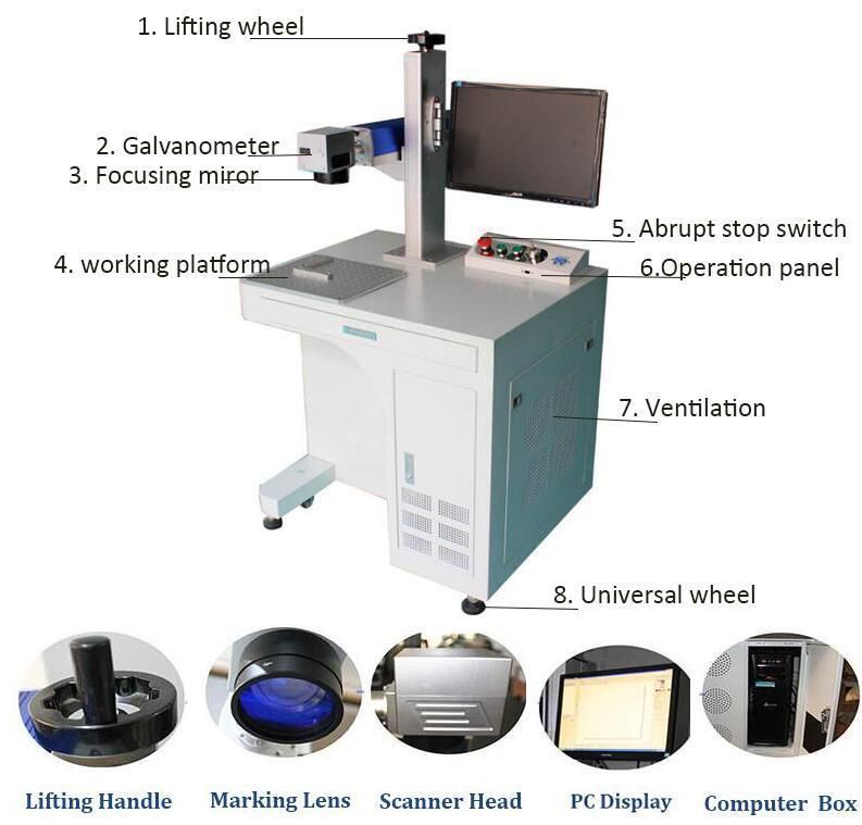 Parity Ezcad Laser Marking Machine for Metal and Nonmetal