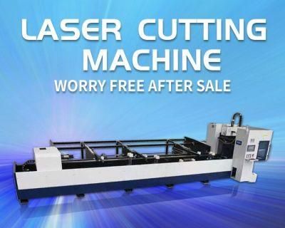 Almost New CNC Automatic Metal Sheet Tube Laser Cutting Machine