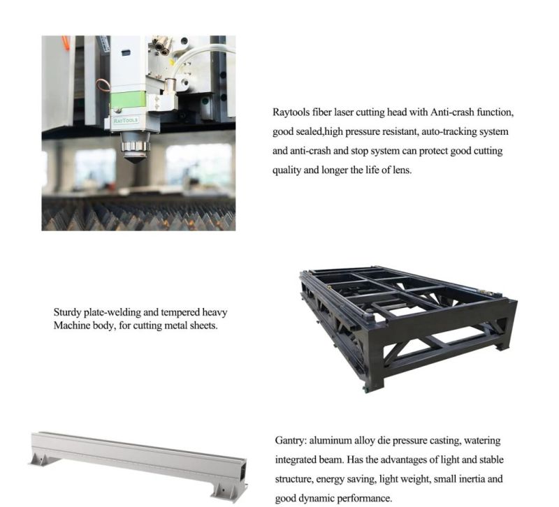 Factory Price Industrial Quality CNC Tube Laser Engraving Router Pipe and Plate Metal Fiber Laser Cutting Machine Metal Sheets Processing Aluminum Copper Stainl