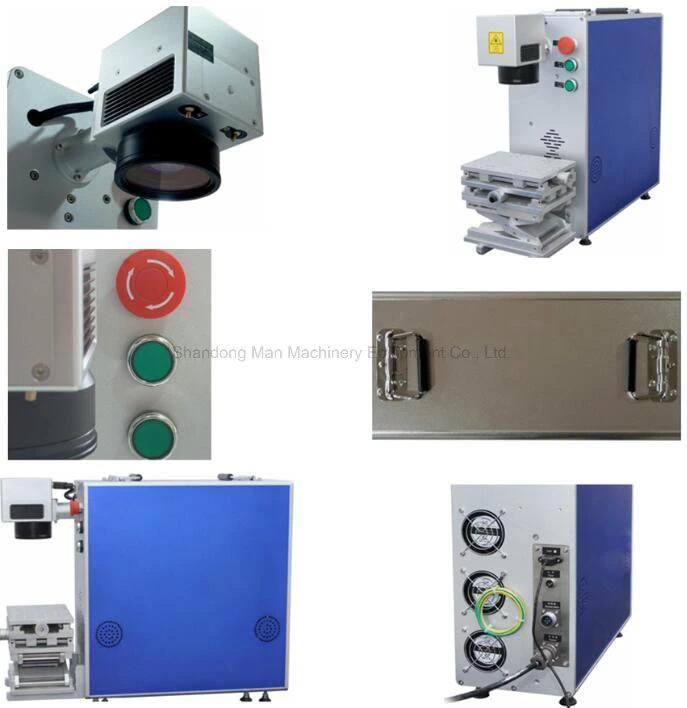 Portable CO2 Laser Marking Machine 20W for Non-Metal Materials