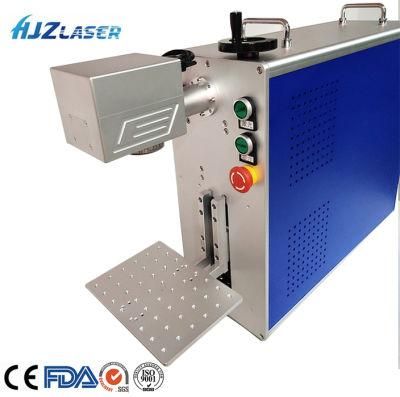 20W Optical Fiber Laser Marking Machine with Permanent Fiber Marking