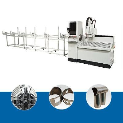 Metal Pipe Fiber Laser Cutting Machine with Pneumatic Chuck