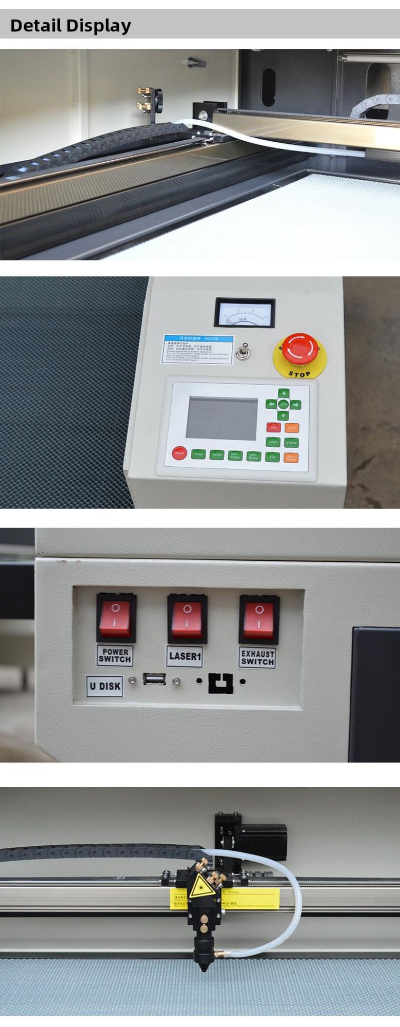 Laser Cutting Machines 1600*1000 150W CO2 Laser Engraving and Cutting Machine