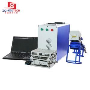 20W 30W Portable Mini Fiber Laser Marking Machine for Metal and Nonmetal Marker