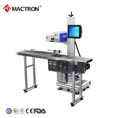 CO2 Fly Laser Printing Machine for Bottle
